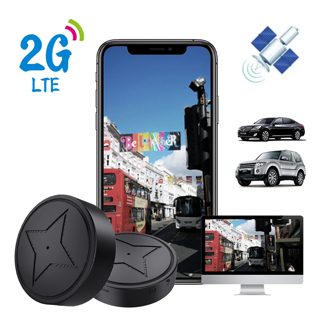 

Anti-Theft Car GPS Smart Tracker Anti-lost Vehicle Tracking Locator With Strong Magnetic Mount Motorcycles Accurate Positioner