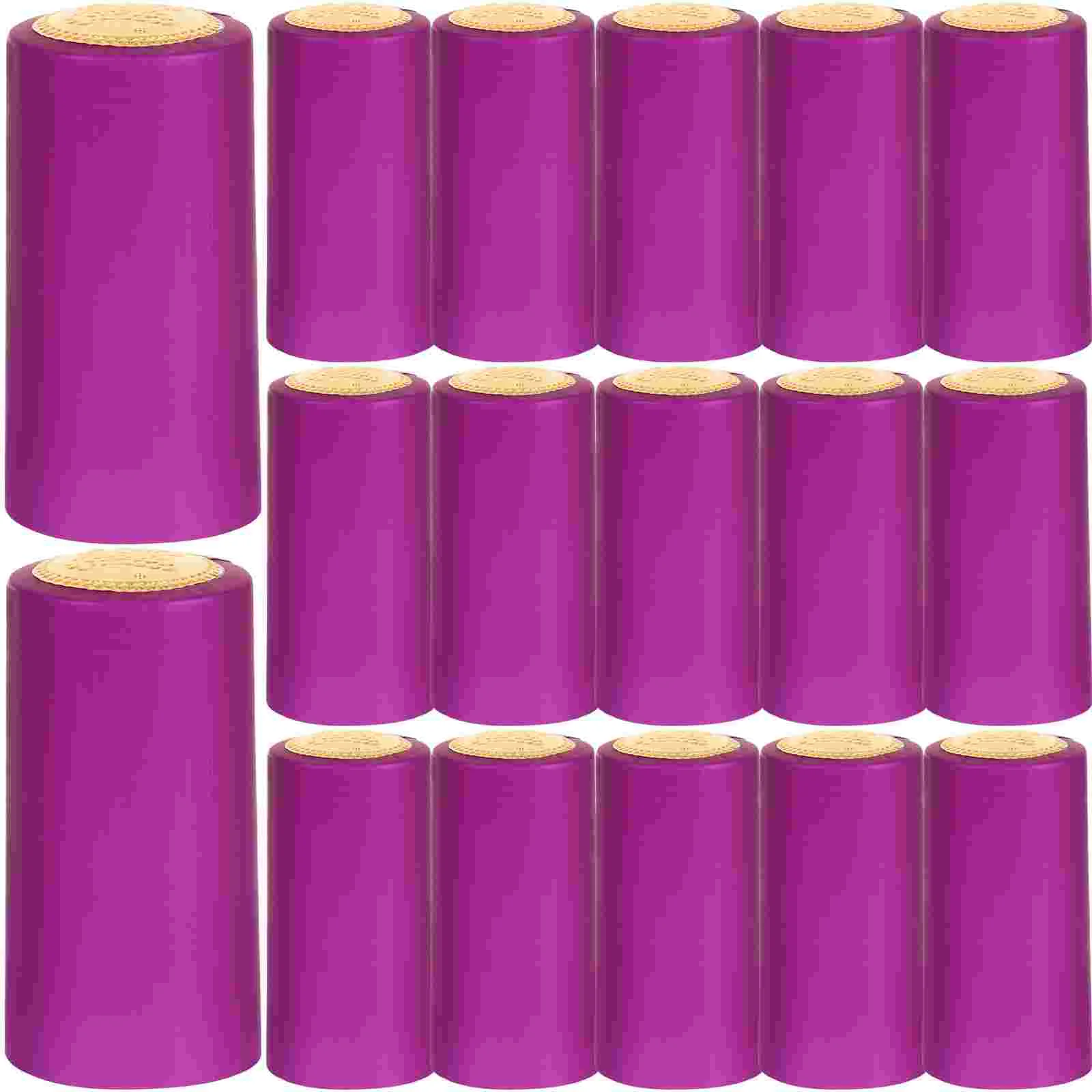 

200pcs Practical Replacement Bottles Caps Bottle Caps Bottle Capsules Stopper Heat Shrink Sealing