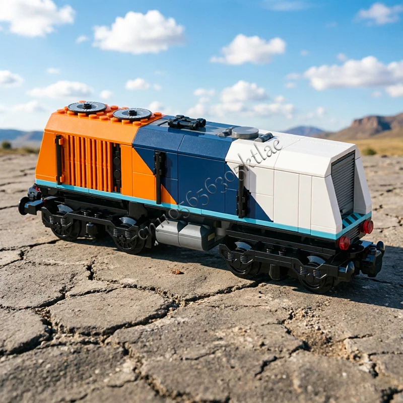 274 детали MOC City Engineering: Технологичный конструктор «Поезд для полярных исследований» – креативные строительные блоки для детей, игрушки, подарки на день рождения (art.: 3920d92ae65fa) - 3920d92ae65fa
