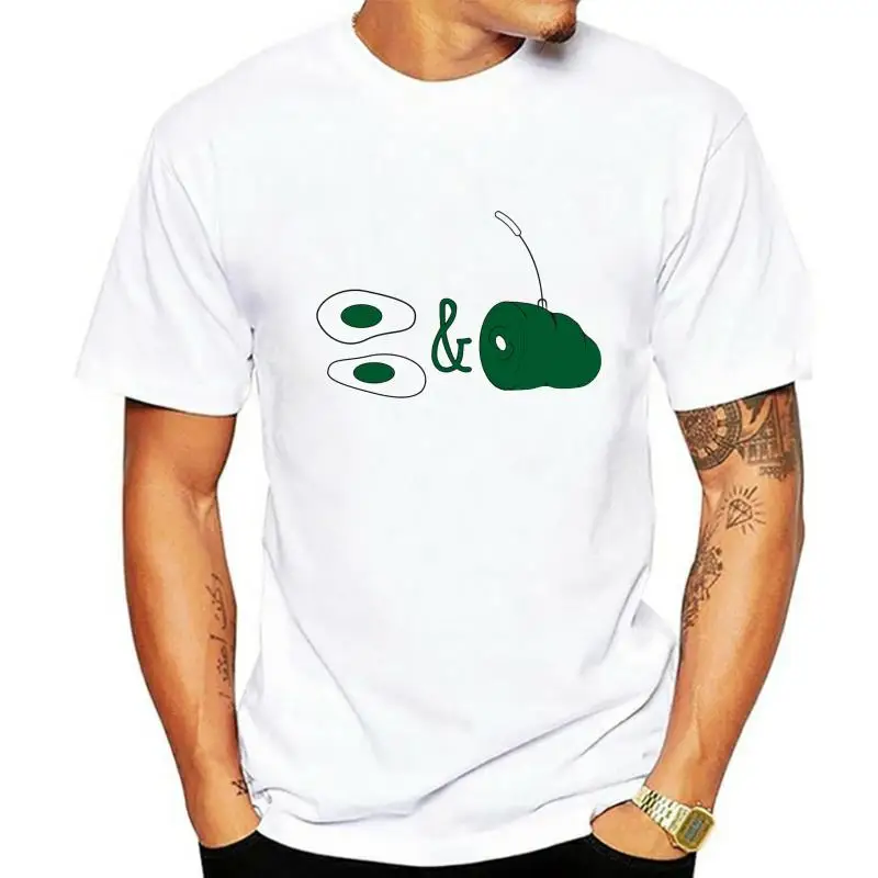 

Футболка с зелеными яйцами и ветчиной футболка с зелеными яйцами и ветчиной