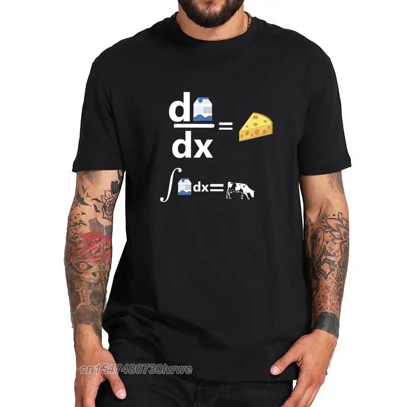 

Milk Differential Is Cheese T Shirt Cow Humorous Science Math Camiseta Inverse Calculation Of Milk Is Cow Tshirt Eu Size