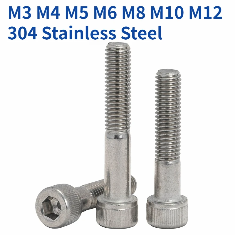 

Болты с полузубьями из нержавеющей стали М3-М12