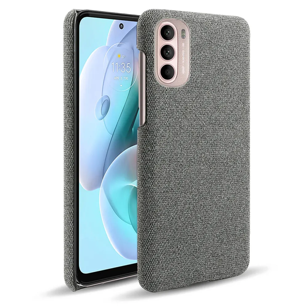 

Motorola Moto G31 G41 Case Cloth Antiskid Coque Funda For Moto G41 G31 G 31 41 6.4" Slim Retro Cloth Hard PC Phone Cover Capa