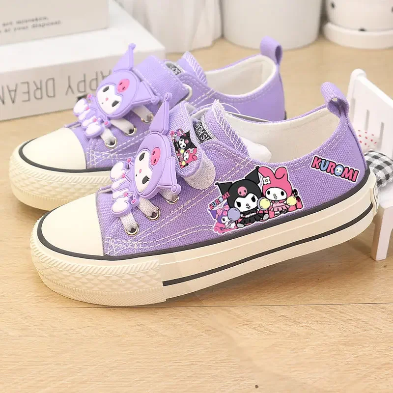 Sanrio Cartoon Kuromi новые весенне-осенние удобные мягкие универсальные нескользящие