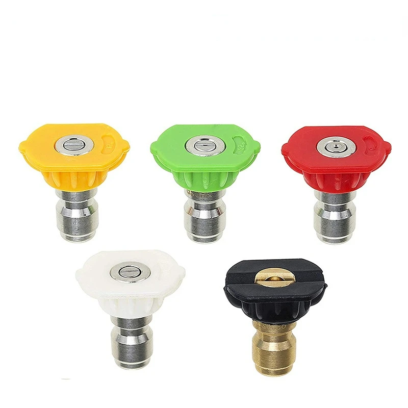 

Car Wash Spray Nozzle Tips For High Pressure Washer And Wireless Lithium Battery Wash Gun 1/4 Quick Connection