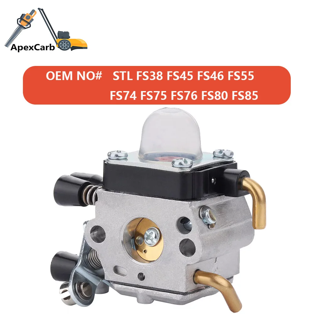 Сменный карбюратор для STL FC55/75/85 FS310 FS38 FS45 FS45C FS45L FS46 FS55 FS55C FS55R FS Струнный триммер Weed