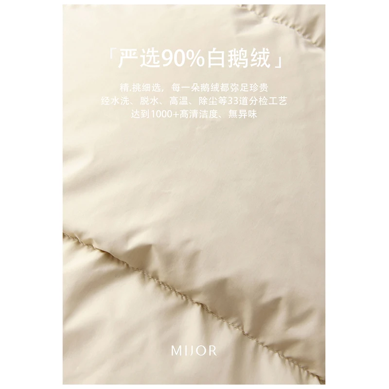 SHUCHAN 90%  White Goose Down  Casacos Femininos Inverno 2022  Jacket Women  High Street Wool Blend Autumn/Winter