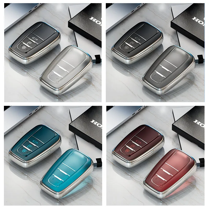 

TPU Scrub Car Key Cover Case For Toyota Prius Camry Corolla C-HR CHR RAV4 Prado Auris Avensis Land Cruiser 200 Prado Crown Revo