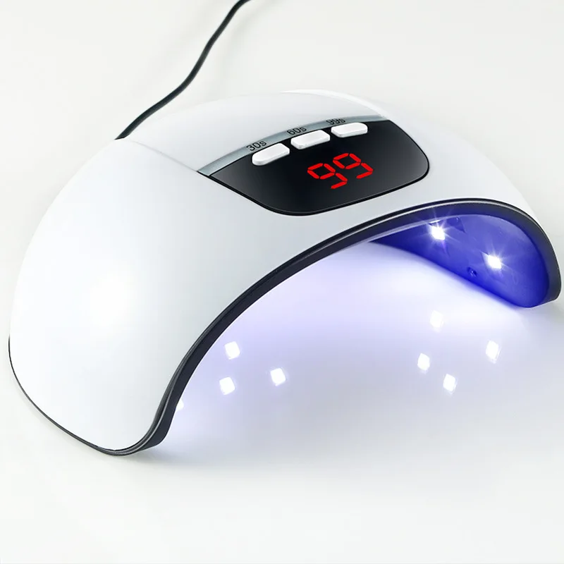 

УФ-лампа для сушки гель-лака для ногтей, 48 Вт