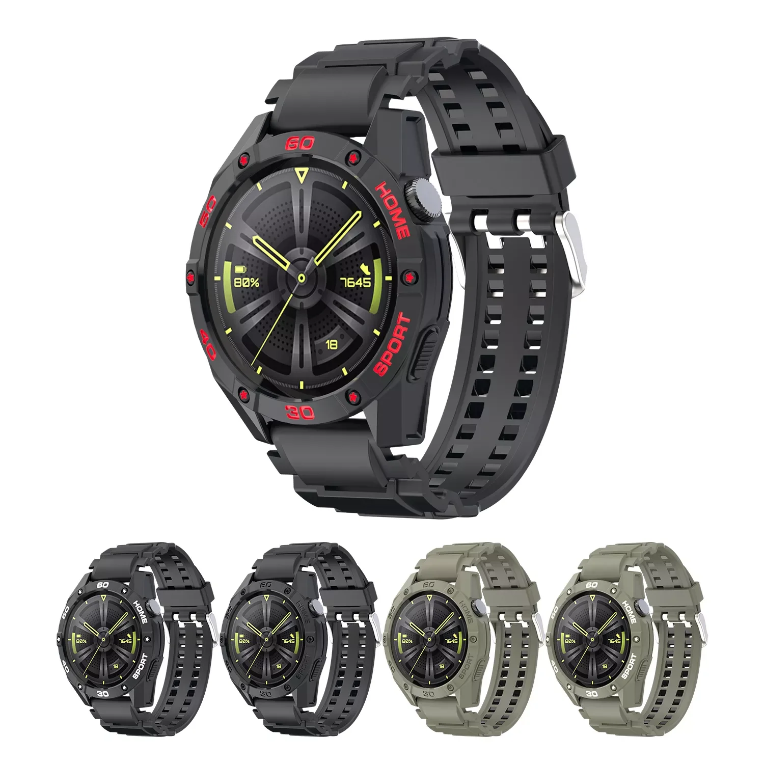 

Colorful Case for huawei GT3 46mm Smart Watches Cover TPU Shell for GT 3 46mm Protector SIKAI Sport Accessories