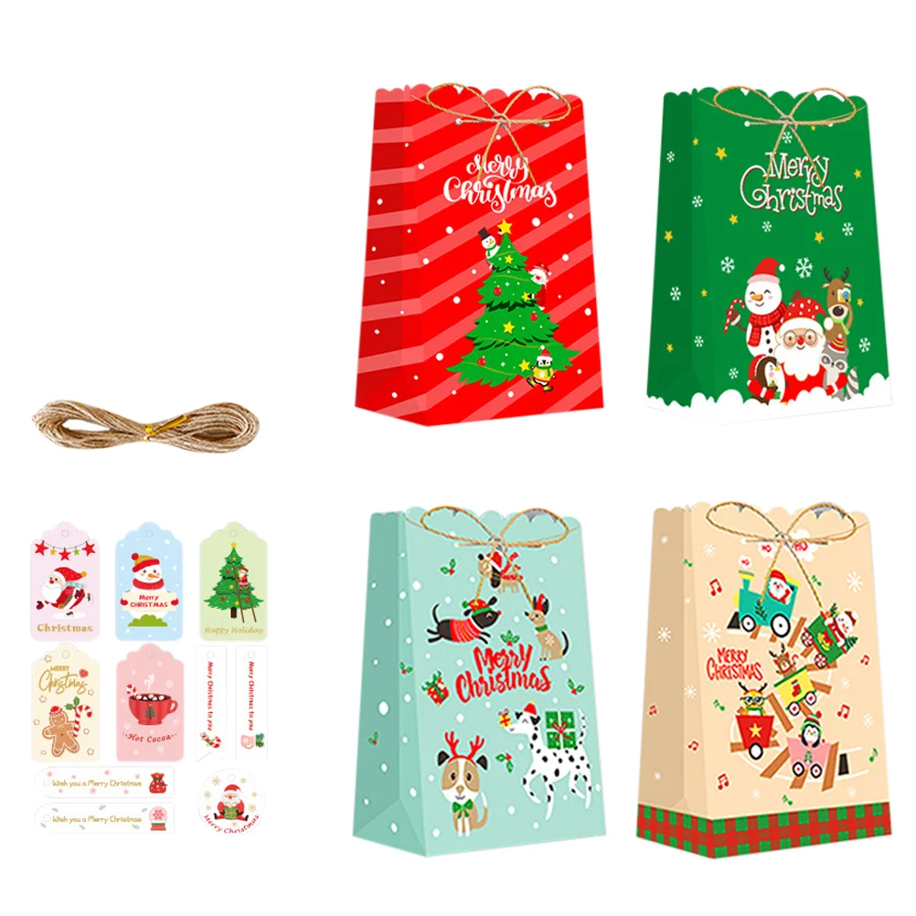 

1 Set Decorative Christmas Packing Pouch Paper Packing Pouch Paper Gift Bag