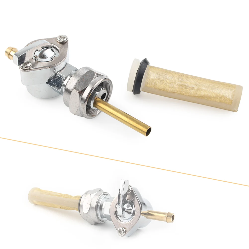 Топливный клапан мотоцикла прямой кран для Harley Sportster Big Twin 1975-Up баки с резьбой (22