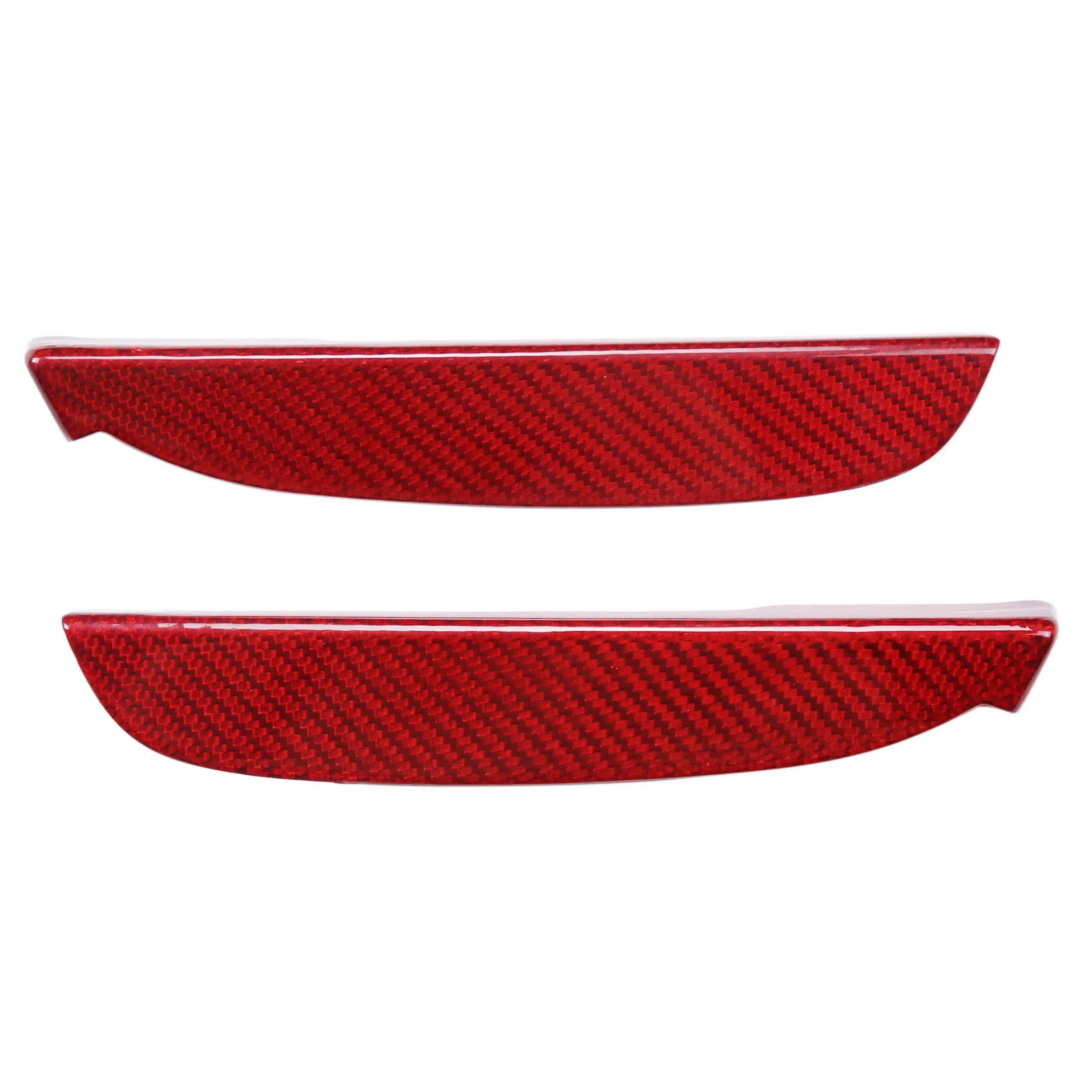 

Fit for Maserati 2014-2021 Real Carbon Fiber Car Exterior Door C-Pillar Trim Cover