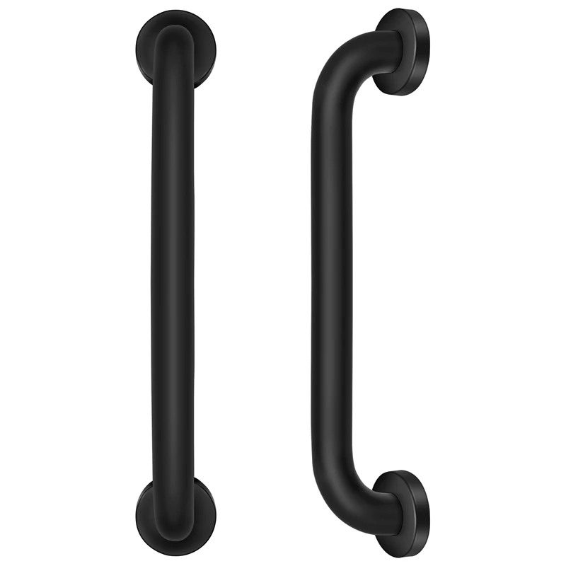 

Поручни для душа 16 дюймов, 2 упаковки, ручка из нержавеющей стали для ванной комнаты, для душа (диаметр 1,25 дюйма)