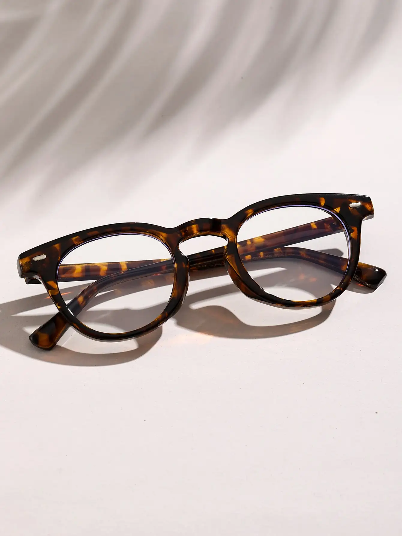 1 шт. унисекс геометрическая пластиковая оправа прозрачные очки с защитой от