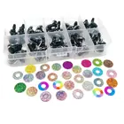 Высококачественные блестящие 3D-глаза для игрушек, 60 шт.