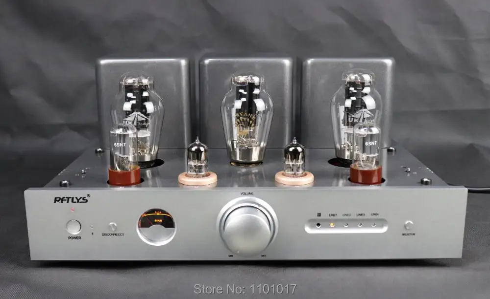

RFTLYS A3 300B Bluetooth Tube Amplifier HIFI EXQUIS Integrated Class A Single-ended AMP with Remote