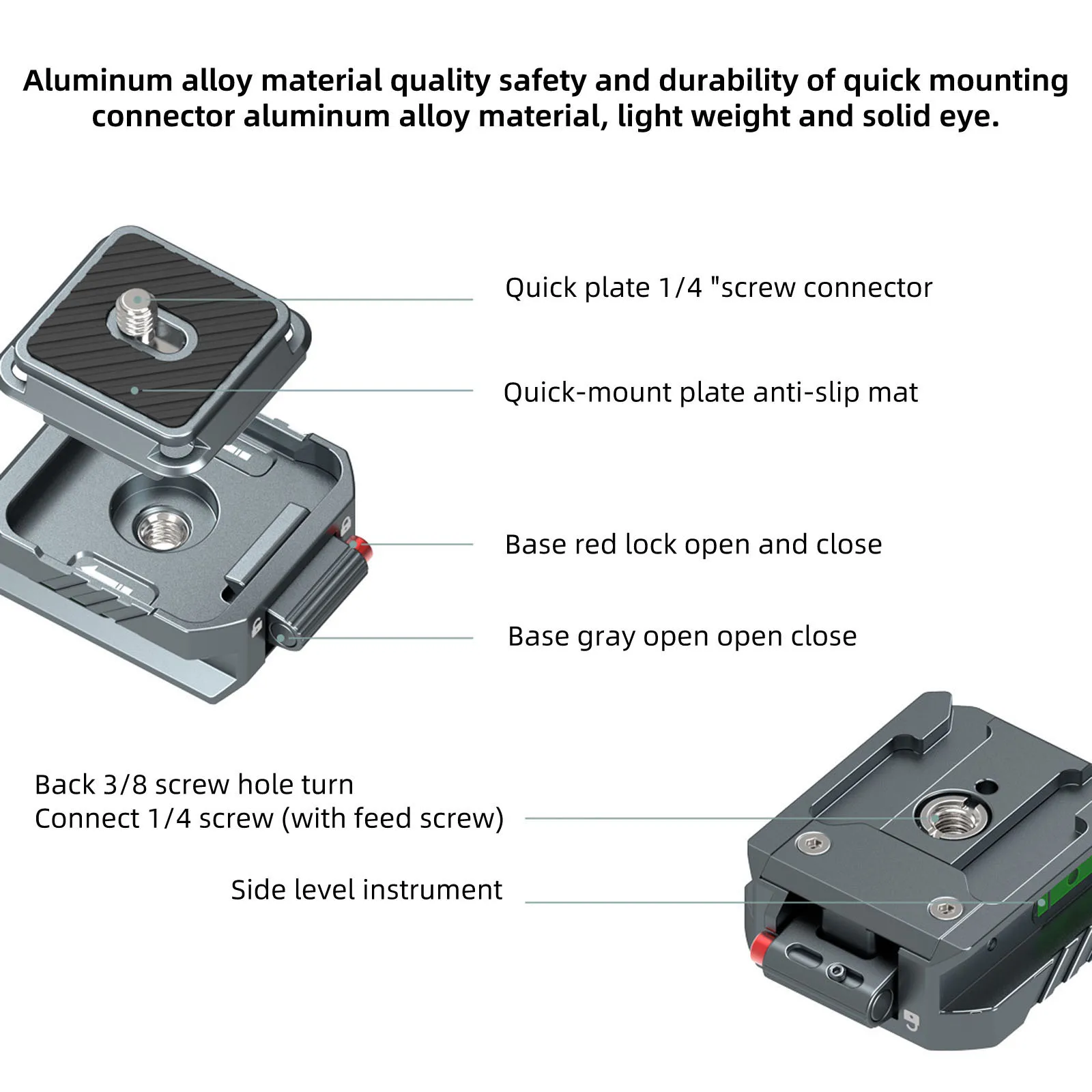 Металлический быстросъемный набор Akka для камеры Dji Zhiyun