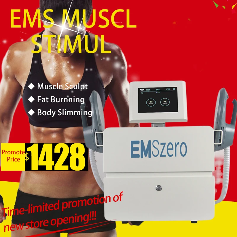 

13 Tesla DLS-EMSLIM Neo RF Body Sculpt Machine EMSzero Hiemt Muscle Stimul Device EMS Nova Pelvic Floor Stimulator for Butt Lift