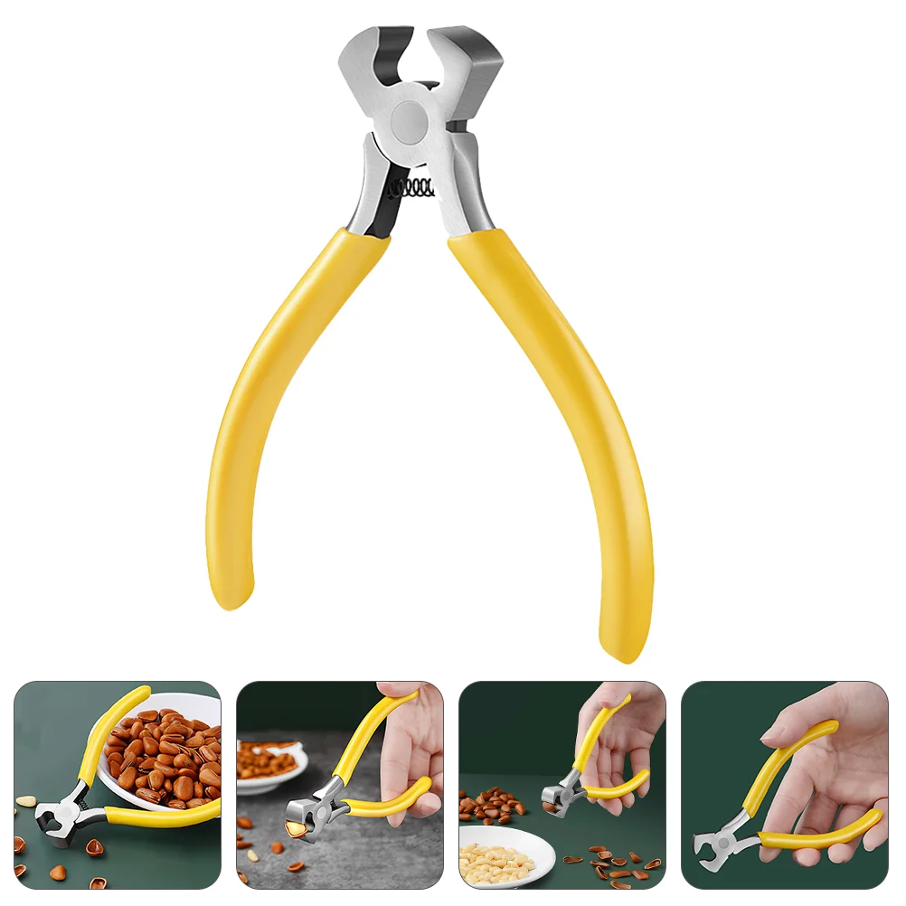 

1Pc Kitchen Gadgets Hand Crank Pecan Sheller Metal Nutcracker Peeling Pliers Kitchen Tool Walnut Sheller