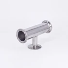 Тройной зажим-редуктор из нержавеющей стали, наружный диаметр 19-108 мм, 3-1,5 дюйма, 3-4 дюйма