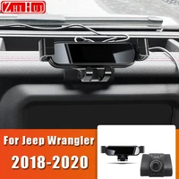 for jeep wrangler renegade cherokee 2014 2020 car styling mobile phone holder air vent mount gravity bracket stand accessories