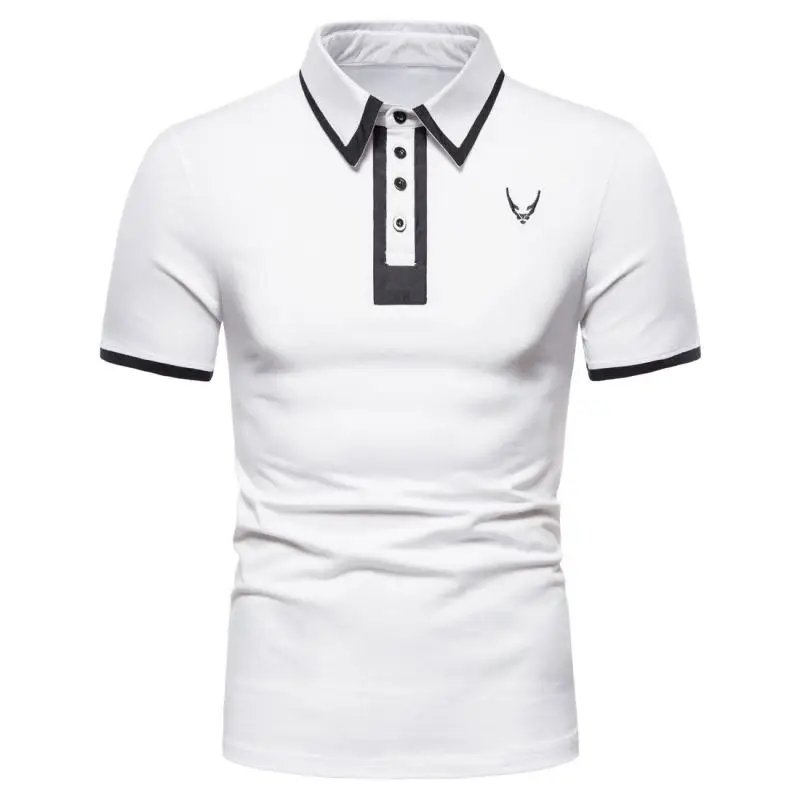 

Fashion Crop Top Men's Tee Shirts Short Sleeve Designers Polo Black Men Clothing Classic Mens T Shirts 2022 Mens Polo Shirt