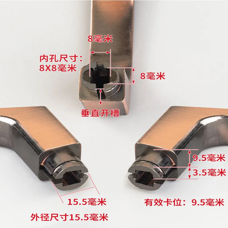 Твердая ручка для противоугонной двери прочная не ржавеет утолщенный материал