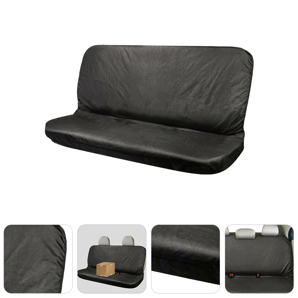 

Waterproof Rear Seat Cover Bench Seat Covers Auto Pet Cushion Water Proof Auto Cat Pad 600d Oxford Cloth Backseat Cover Vehicles