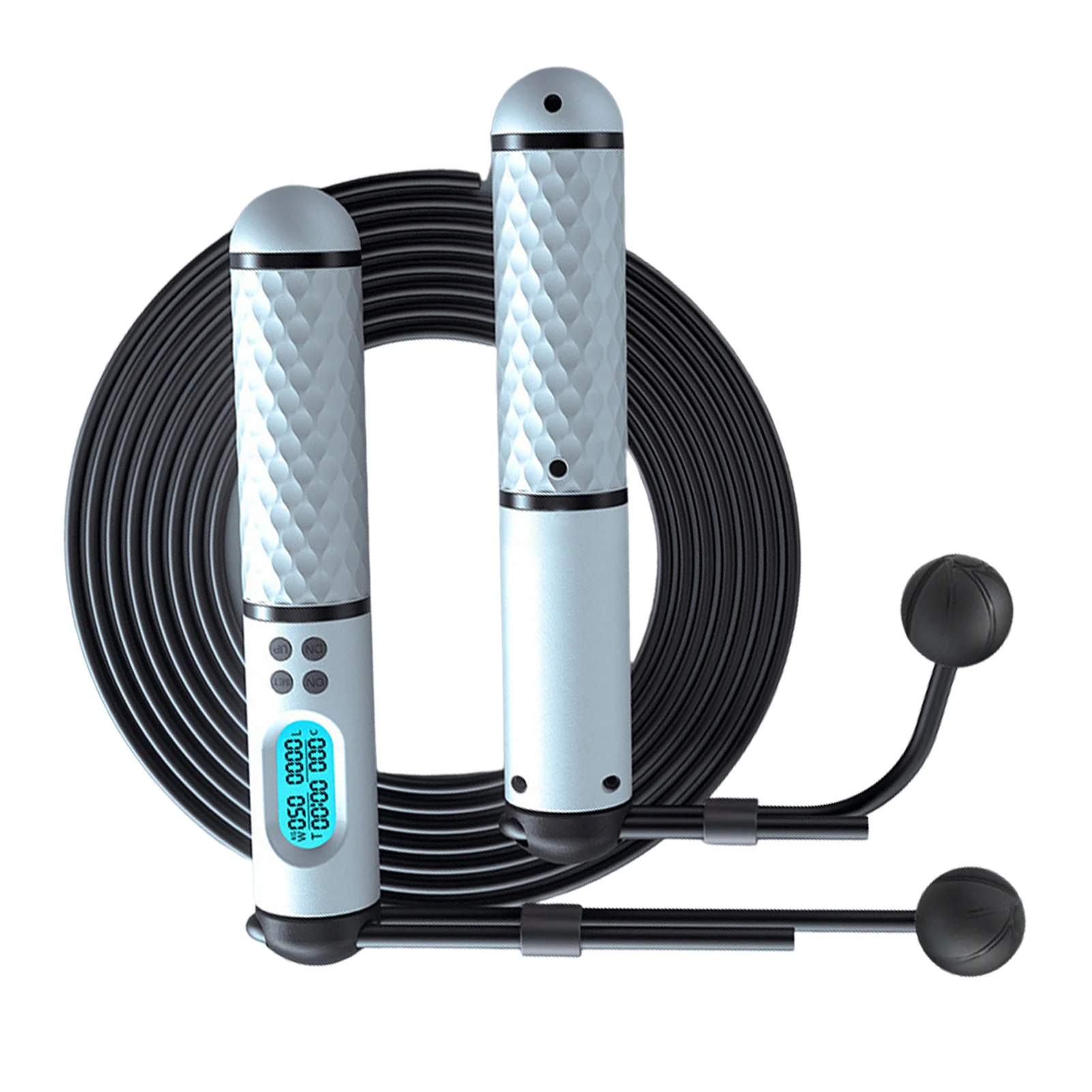 

Jump Rope Counter Skipping Rope For Women Men Kids Professional Workout Jump Roap For Fitness Home Gym Exercise Men Women Weight