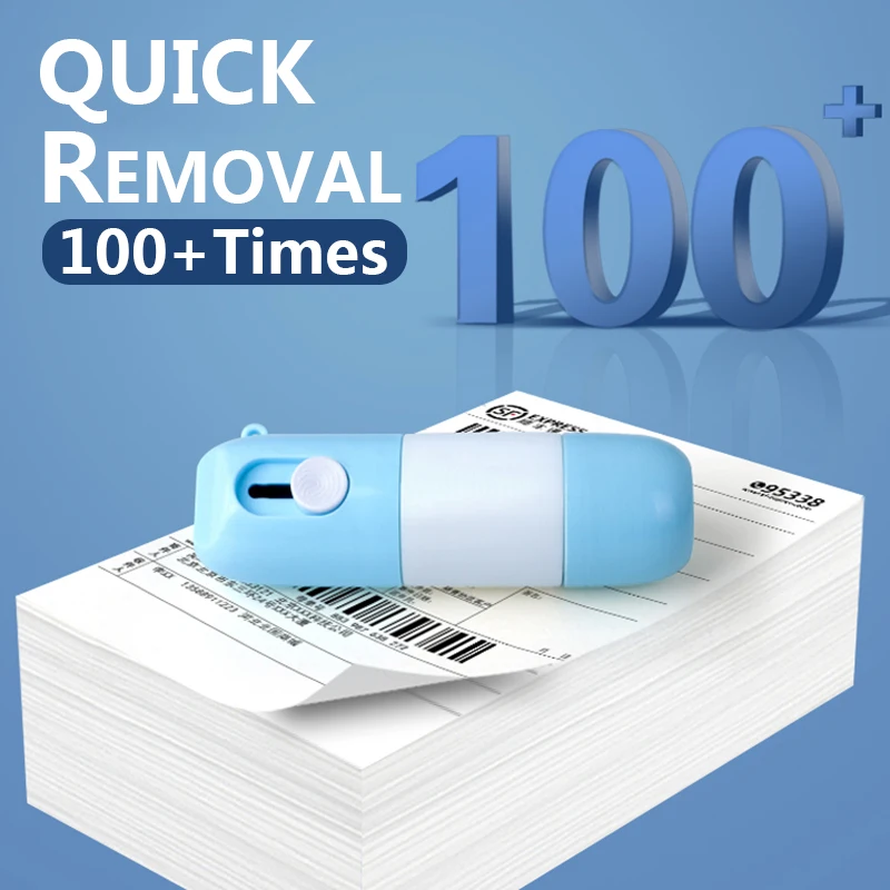 

Термокоррекция бумаги, переносной инструмент для курьерской счета-фактуры с ножом для распаковки, важная коррекция конфиденциальности