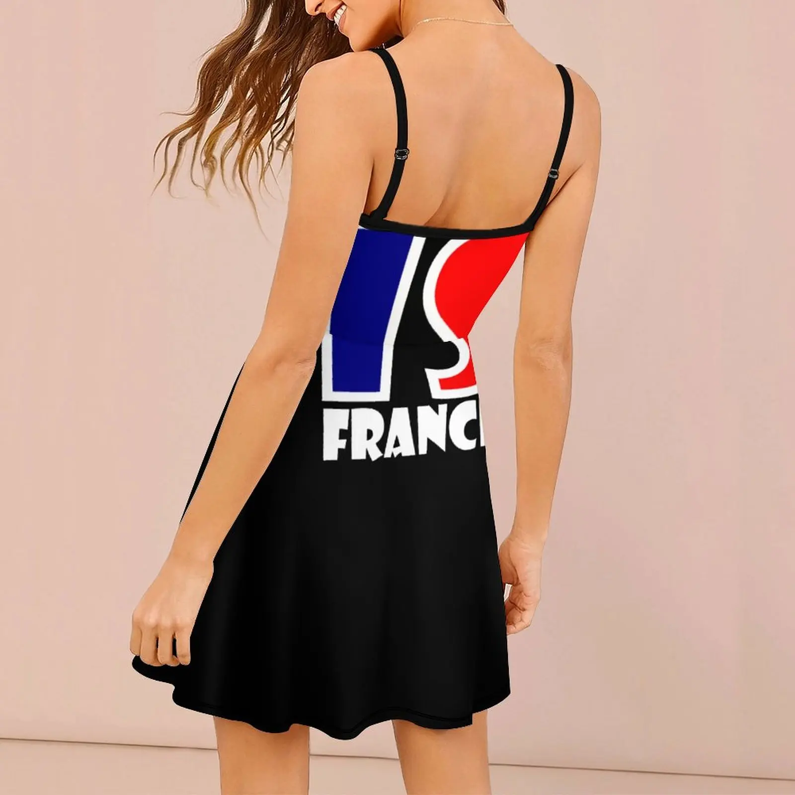 Французское платье с флагом Франции 10 Классическая пикантная Женская одежда