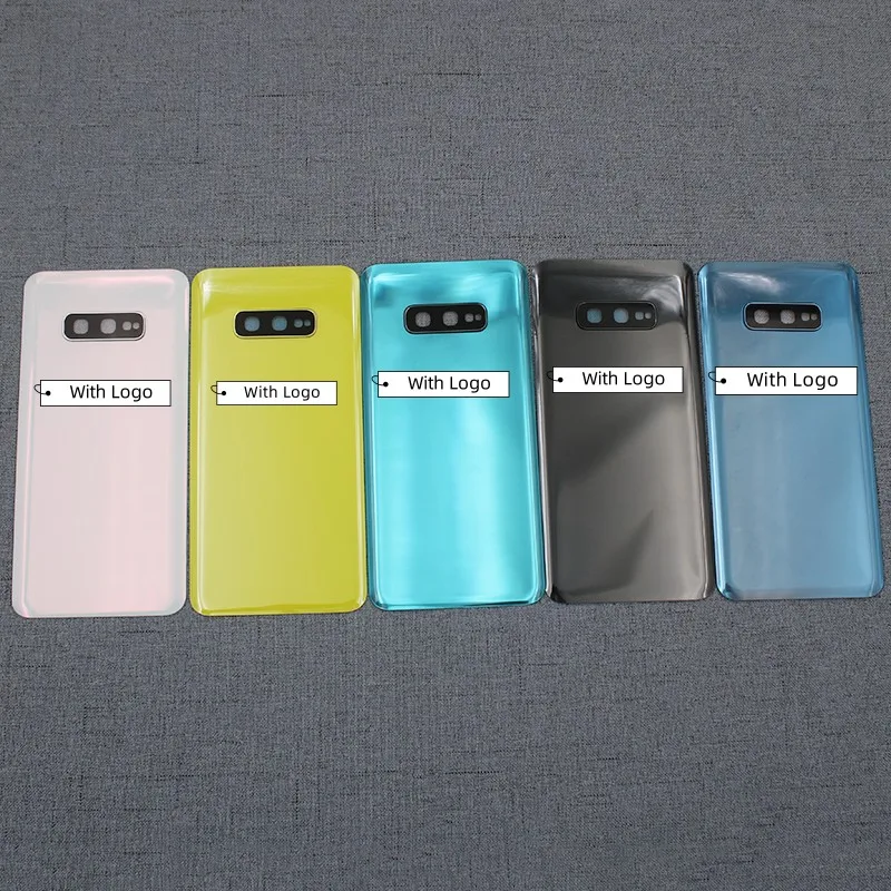 

Back Glass Replacement For Samsung Galaxy S10E S10e G970F G970U G9700 Battery Cover Rear Housing Door With Camera Lens & Logo