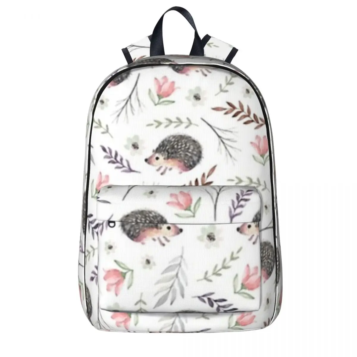 

Cute Hedgehogs. Vintage Pattern Backpacks Boys Girls Bookbag Children School Bags Kids Rucksack Travel Rucksack Shoulder Bag