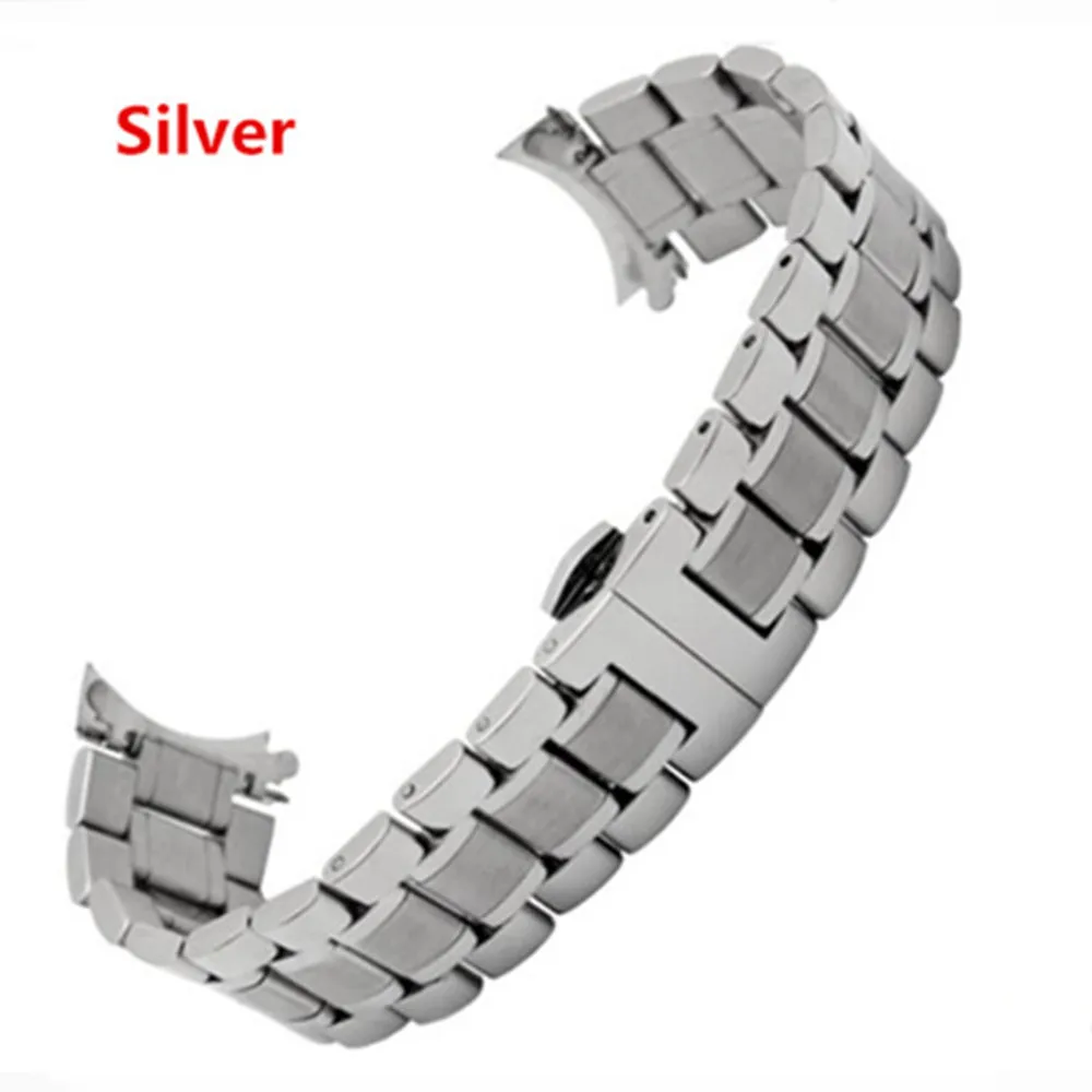 

New Men And Women Watch Band Strap Solid Interface Stainless Steel Bracelet For Longines L2 L4 19mm 20mm 21mm Watchband