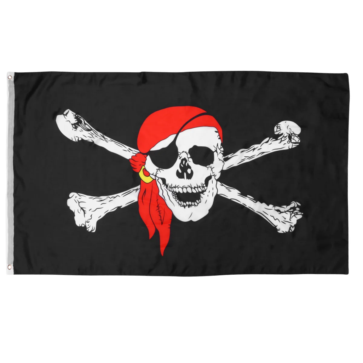 

1Pcs Flag and Bones Flag Jolly Roger Flag Party Decoration and Crossbones Flag