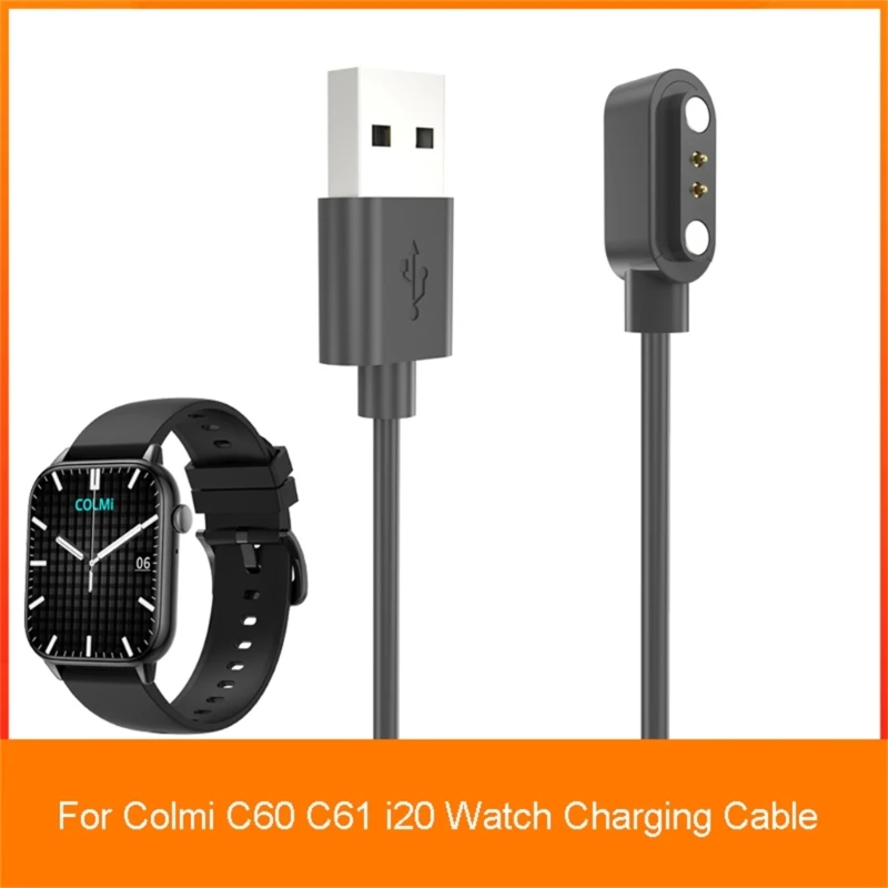

Кронштейн держателя подставки для зарядного устройства Smartwatch, совместимый с Colmi C60 C61 i20, держатель зарядного кабеля,