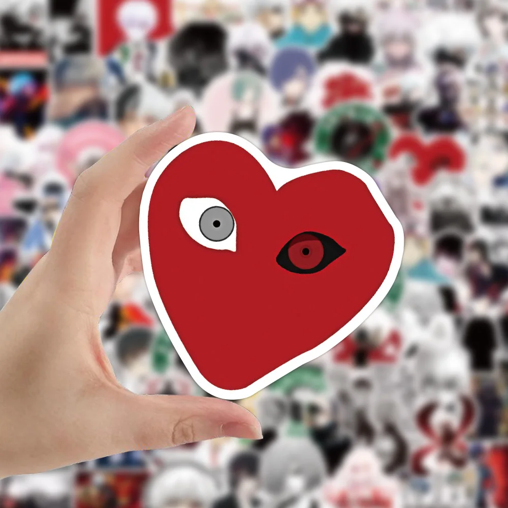 100 шт. Токийский Гуль аниме ужас кровавые жесткие граффити наклейка Блокнот