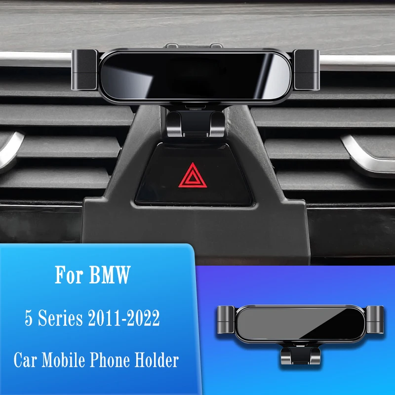 

Car Mobile Phone Holder Air Vent Outlet Clip Stand GPS Gravity For BMW 5 Series 6GT 525i 530i 540i F10 F11 F18 G30 G31 G32 G38