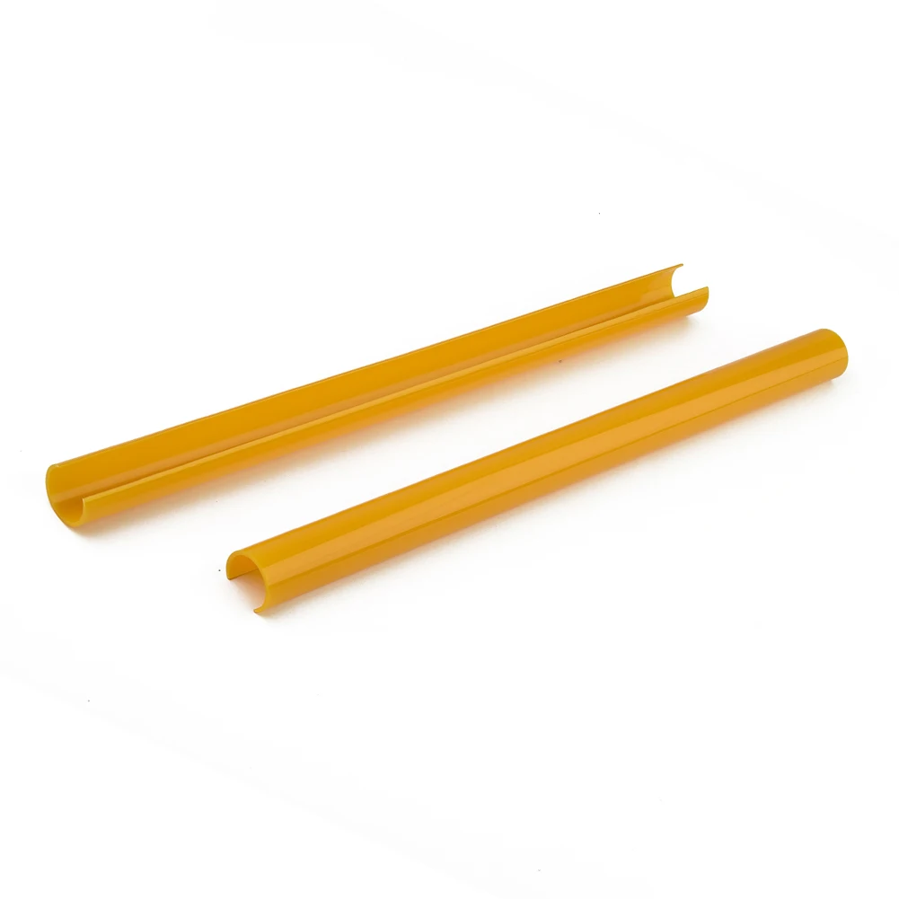 

2pcs Car Front Bumper Grille Trim Strip Grille Decoration Bar V Brace For BMW E60 Front Grille Trim Strips Yellow 36cm