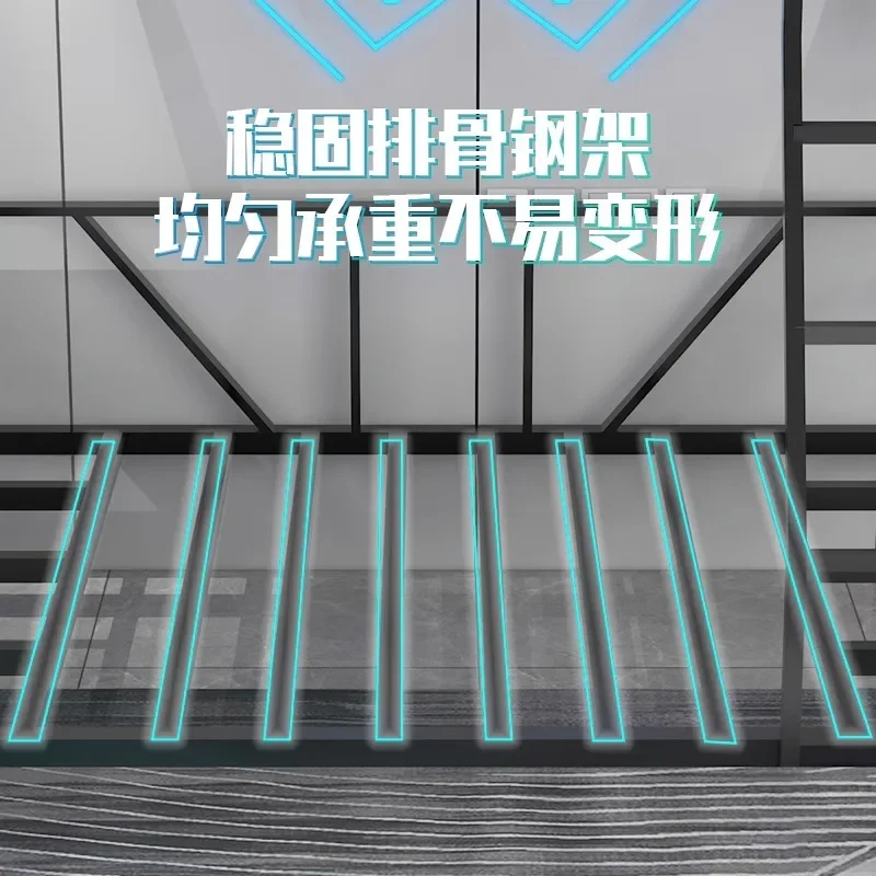 Двухслойная кровать с утолщенными железными художественными верхними и нижними