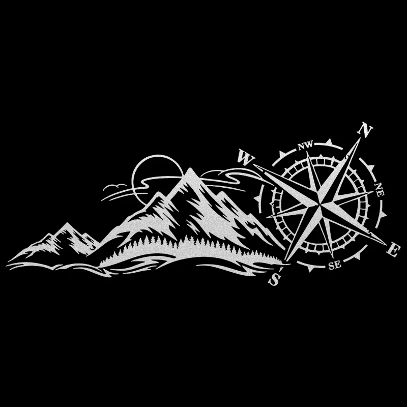 

АВТОНАКЛЕЙКА РОЗА ВЕТРОВ ВНЕДОРОЖЬЯ Наклейка на автомобиль Wind Rose Off Road Водонепроницаемая наклейка для фургонов, грузовиков