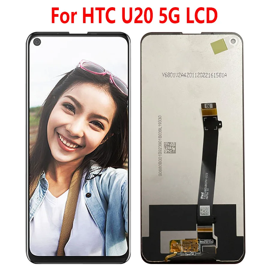 Оригинальный сенсорный ЖК-дисплей 6 8 дюйма для HTC U20 дигитайзер с сенсорным