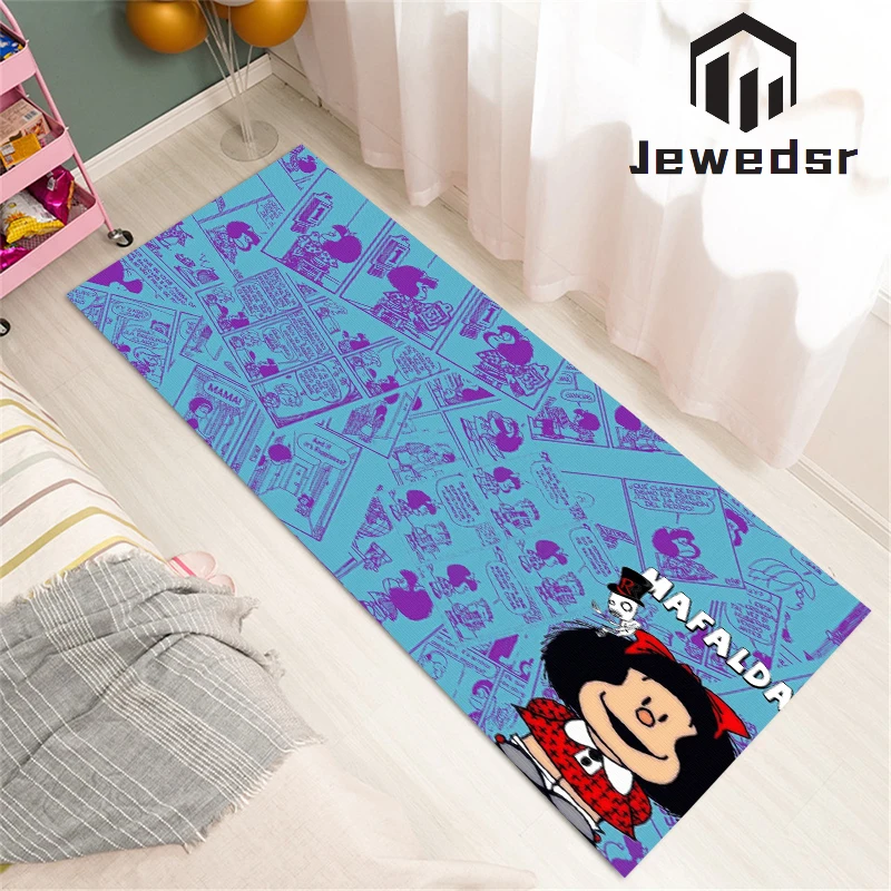 

Entrance Mat for Hallway on the Floor Mafalda Home Kitchen Carpet Living Room Rugs Rug Mats Bedroom Bath Door Doormat Bathroom