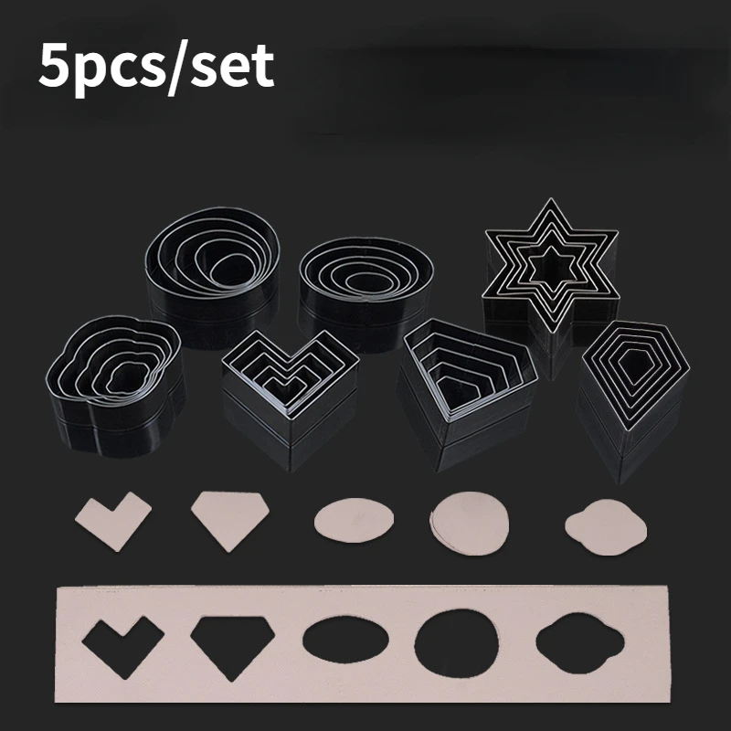 

5 шт. инструменты для пробивки кожи, инструменты для пробивки отверстий в коже, инструменты для рукоделия, металлический/Пластиковый корпус ...