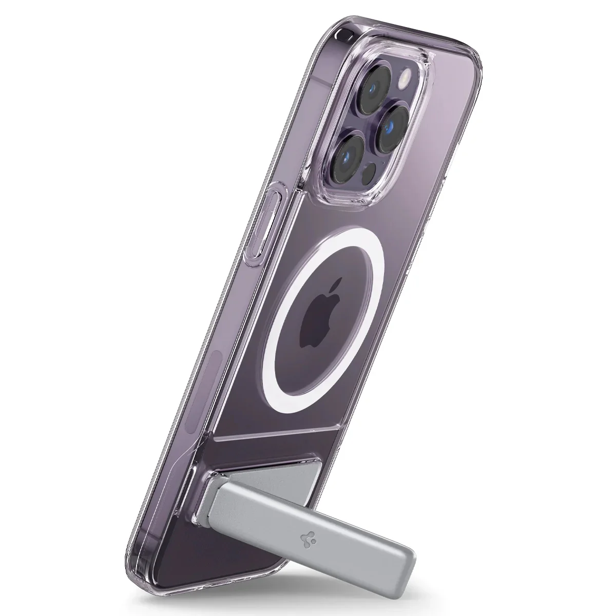 Spigen Slim Armor Essential S (MagFit) For IPhone 12 13 14 Pro Max Portable Stand Charging With Magnetic Suction Cover For14Plus