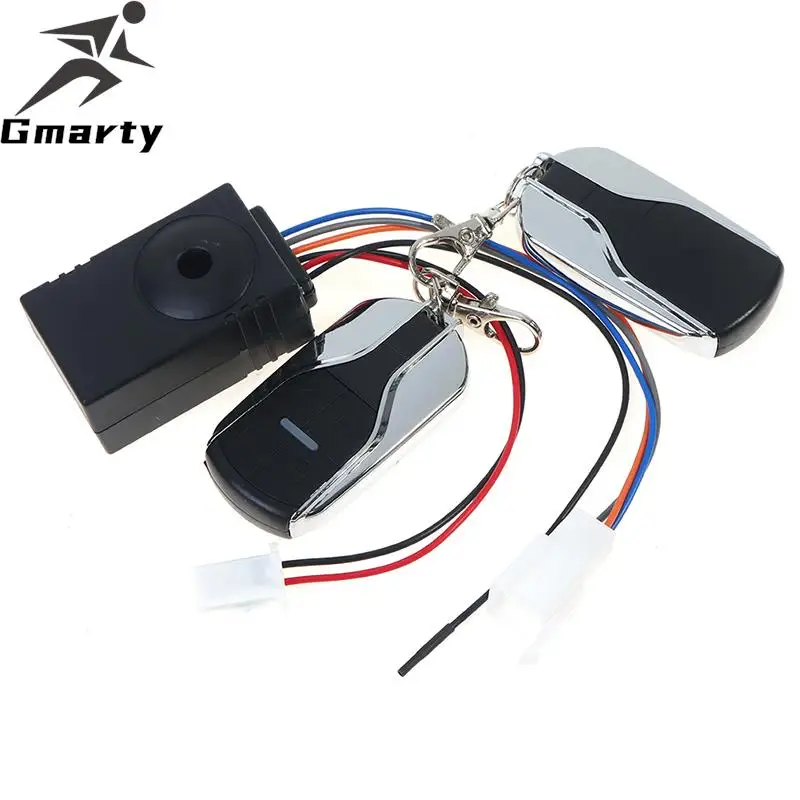 

36-72V Ebike Anti-theft Lock Alarm Smart Induction Wireless Security Remote Control With Lock Electric Bicycle Accessories