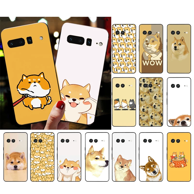 

Phone Case for Google Pixel 7 Pro 7 6A 6 Pro 5A 4A 3A Pixel 4 XL Pixel 5 6 4 3 XL 3A XL 2 XL Shiba Inu Case Funda