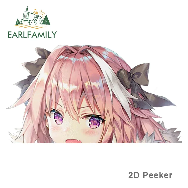 

EARLFAMILY 13 см x 7,1 см автомобильные наклейки для Astolfo Peeker Peek аниме виниловый JDM автомобильный Стайлинг искусственная кожа