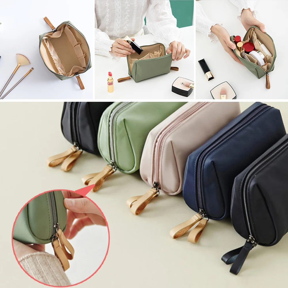 

Large-Capacity Travel Cosmetic Bag Portable Nylon Makeup Pouch Women Waterproof Bathroom Washbag Multifunction Toiletry Kit